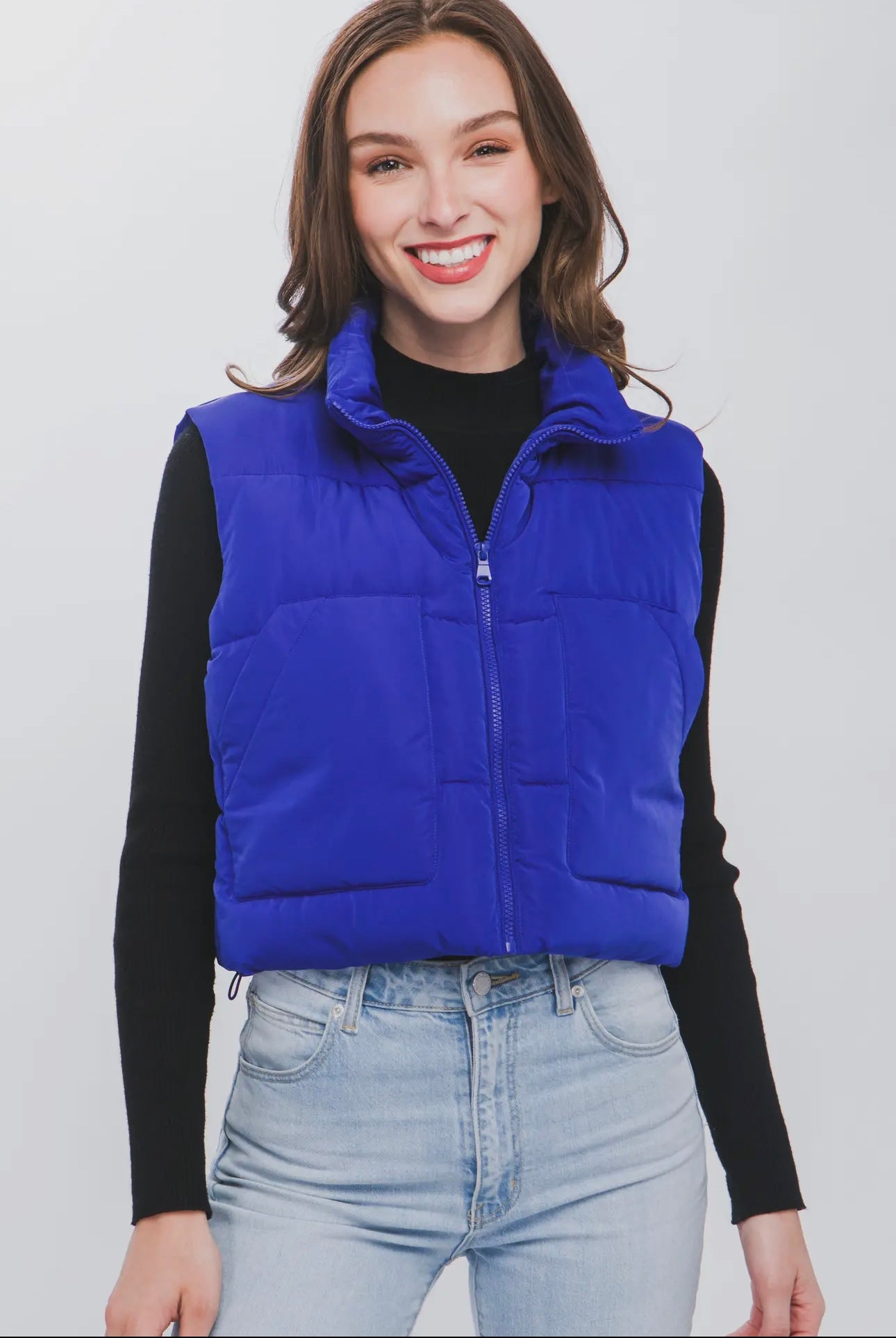 Royal Blue Puffer Vest